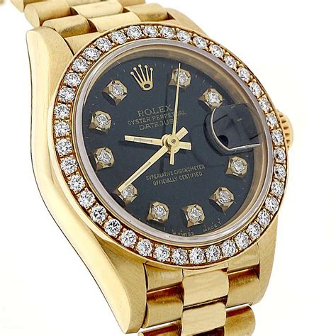 diamond rolex face|rolex with diamond bezel.